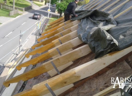 Sanierung Dachstuhl